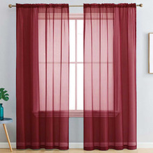 Luxton Sheer Rod Pocket Curtains (Set of 2)